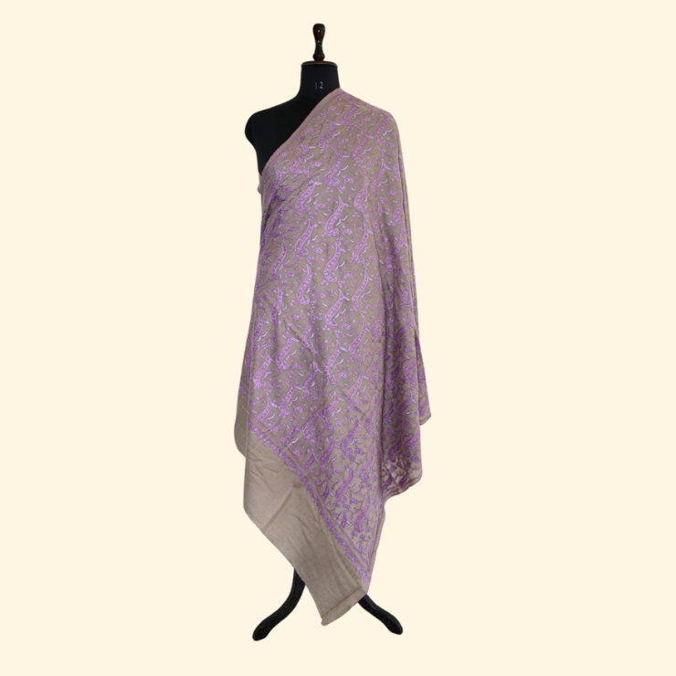 Luxurious Handmade Sozni Shawl