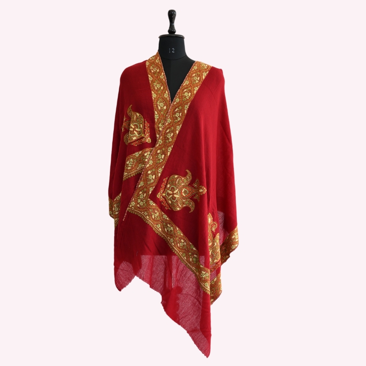 Sozni Embroidery Stole