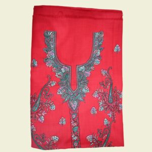 Khadi Cotton Sozni Embroidered Suit