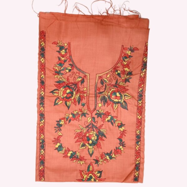 Khadi Cotton Sozni Embroidered Suit